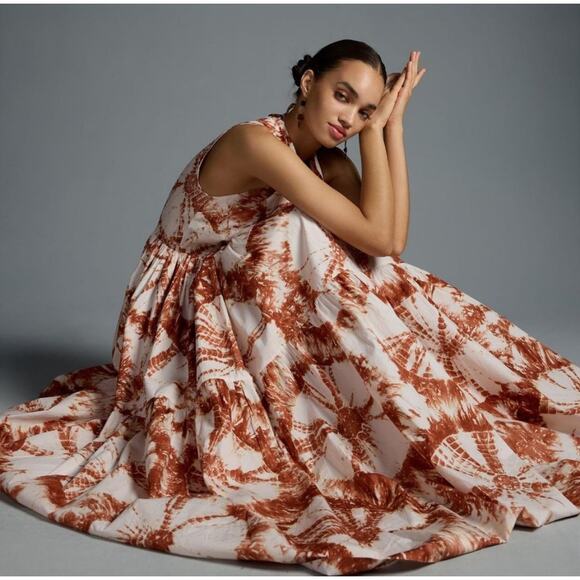 Anthropologie Dresses & Skirts - Anthropologie S/W/F V-Neck Maxi Dress Size Medium